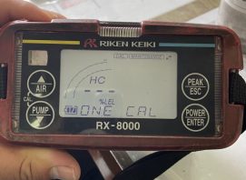 Personal gas detector calibration GX-8000