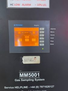 Calibration Service at The Ports of Algeciras, Gibraltar, Huelva, Cartagena, Barcelona for Martek MM5001 marine fixed gas detector verification