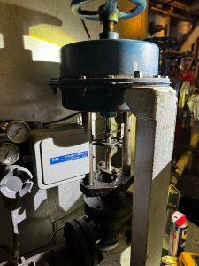 Calibration of Pneumatic Valve Actuator for Kangrim Marine Boiler