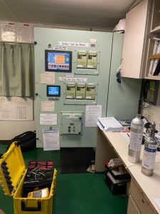 Calibration Service at The Ports of Alceciras, Gibraltar, Huelva, Cartagena, Barcelona supporting RKI Riken Keiki ballast tank monitor repair and verification
